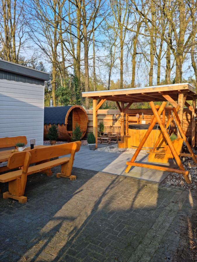 Chalet Harmony Prive Wellness Putten Exterior foto