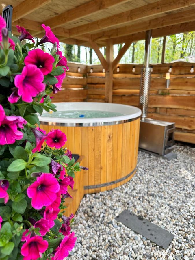 Chalet Harmony Prive Wellness Putten Exterior foto