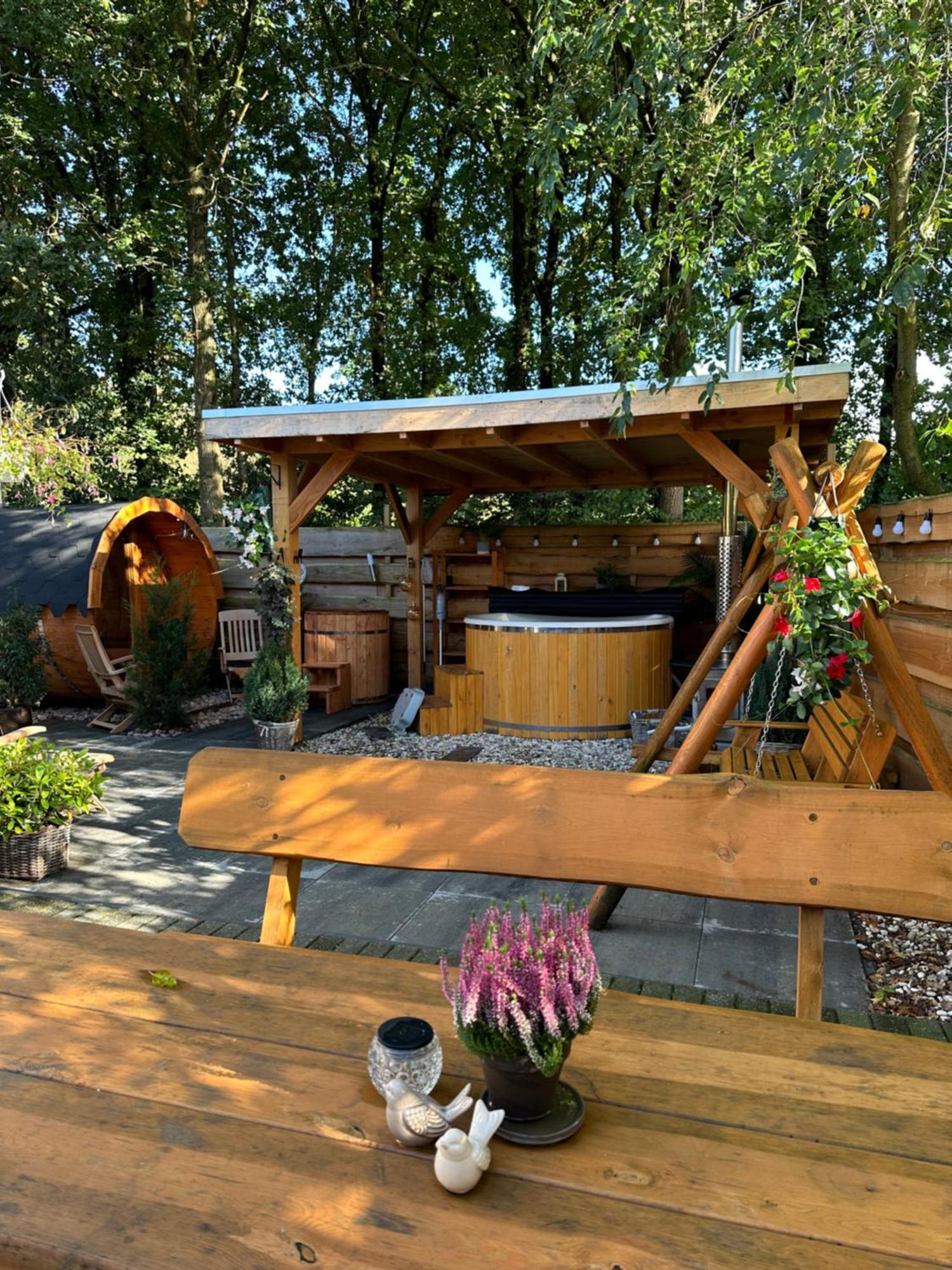Chalet Harmony Prive Wellness Putten Exterior foto